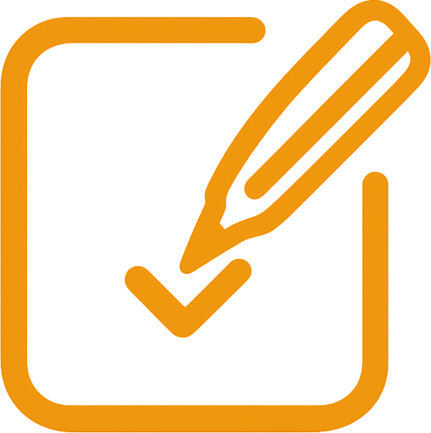 Small gold outlined clock/checkmark icon used for More Proposals Accepted.